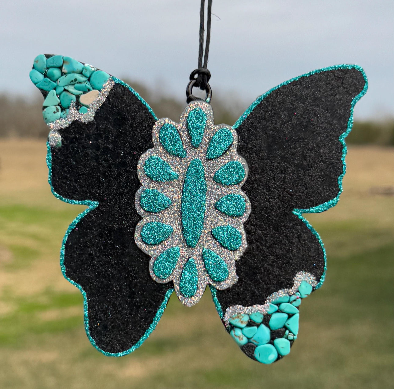 Butterfly with Squash Blossom