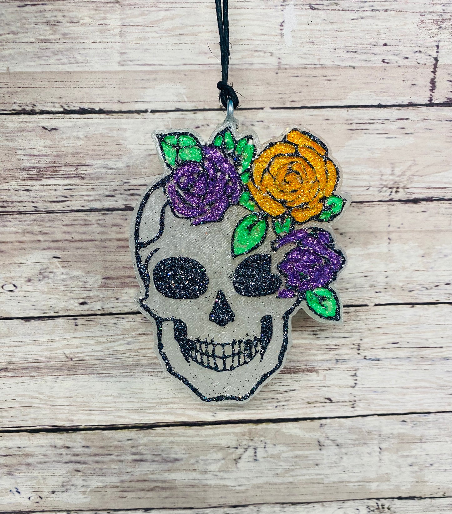 Skull with Roses