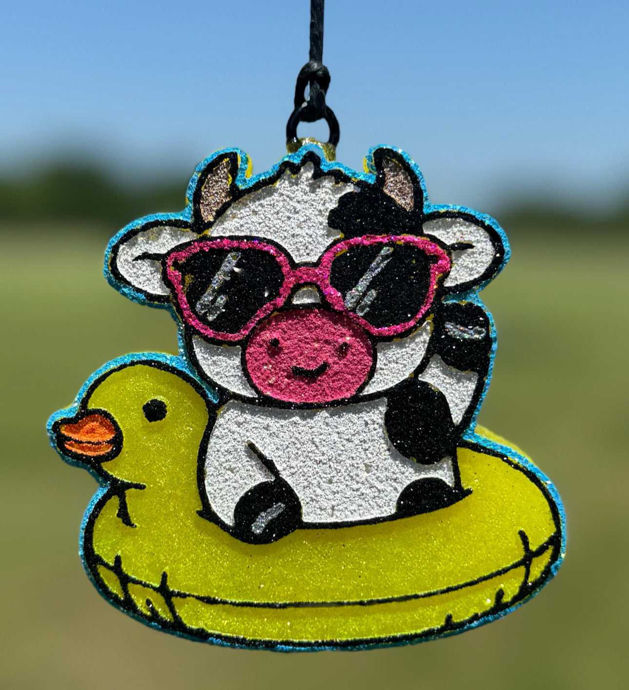 Cow in duck Floatie