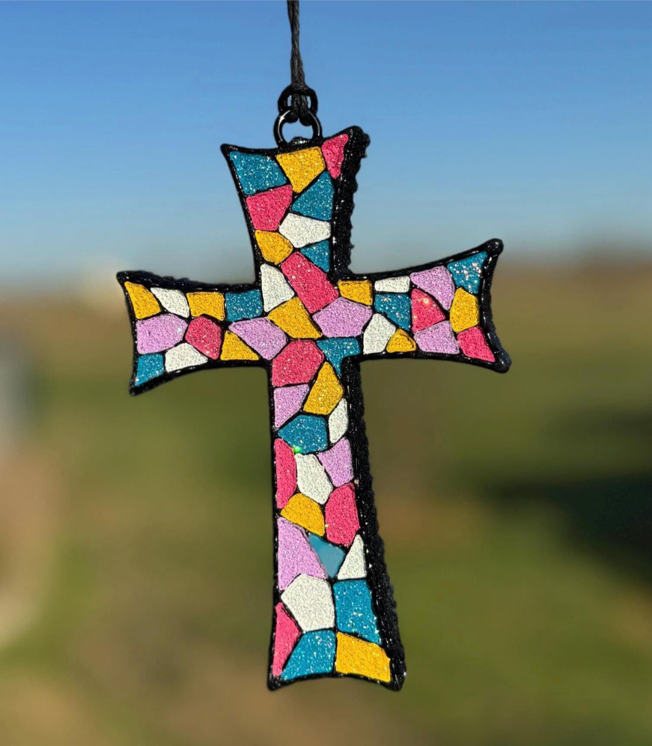 Stained Glass Cross