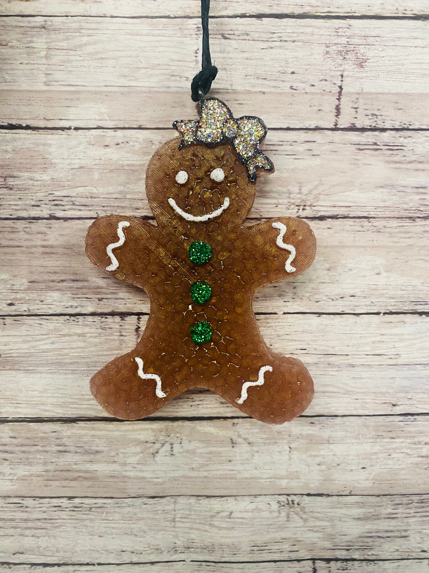 Gingerbread Girl with Bow