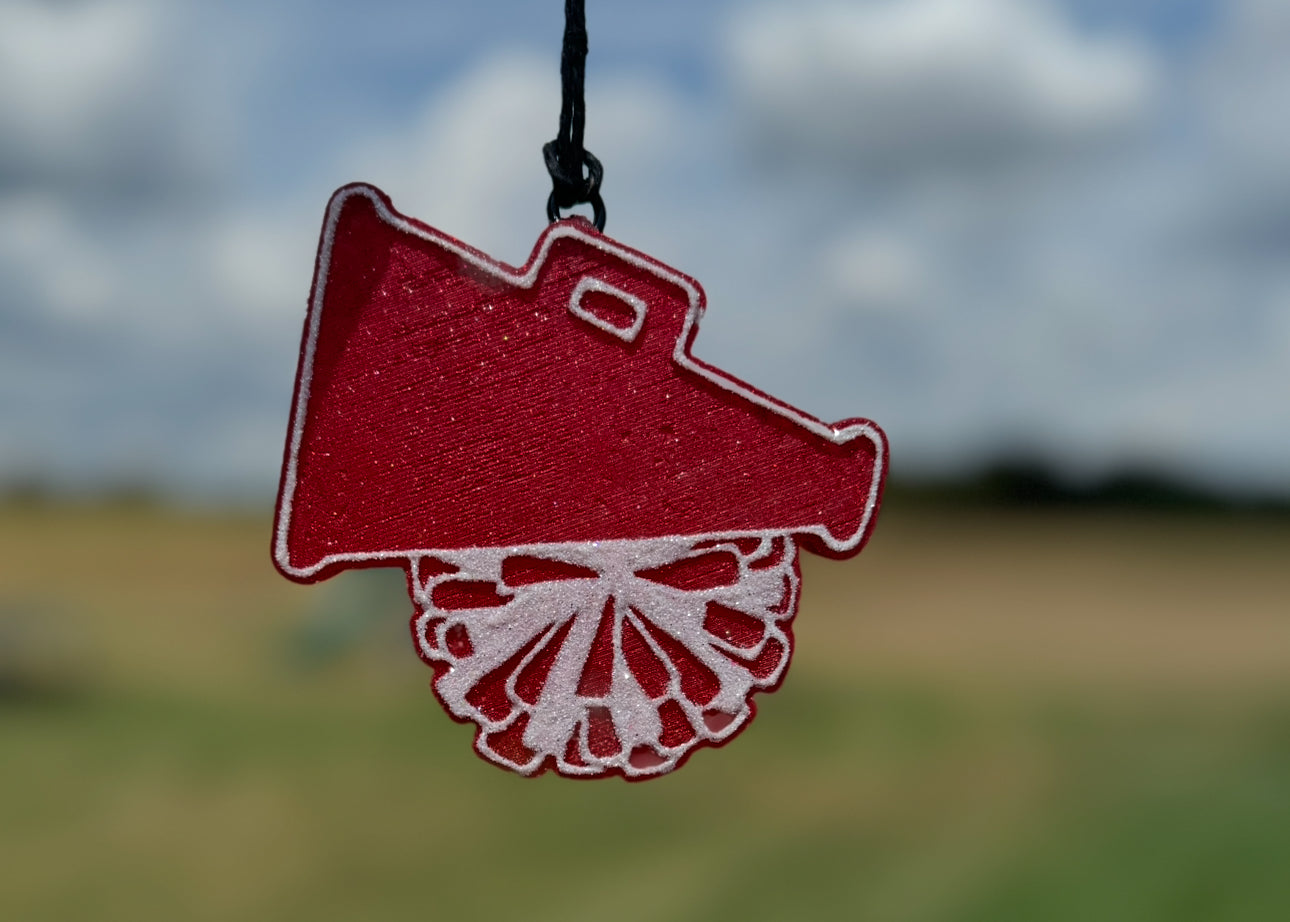 Cheer Megaphone with Pom Pom
