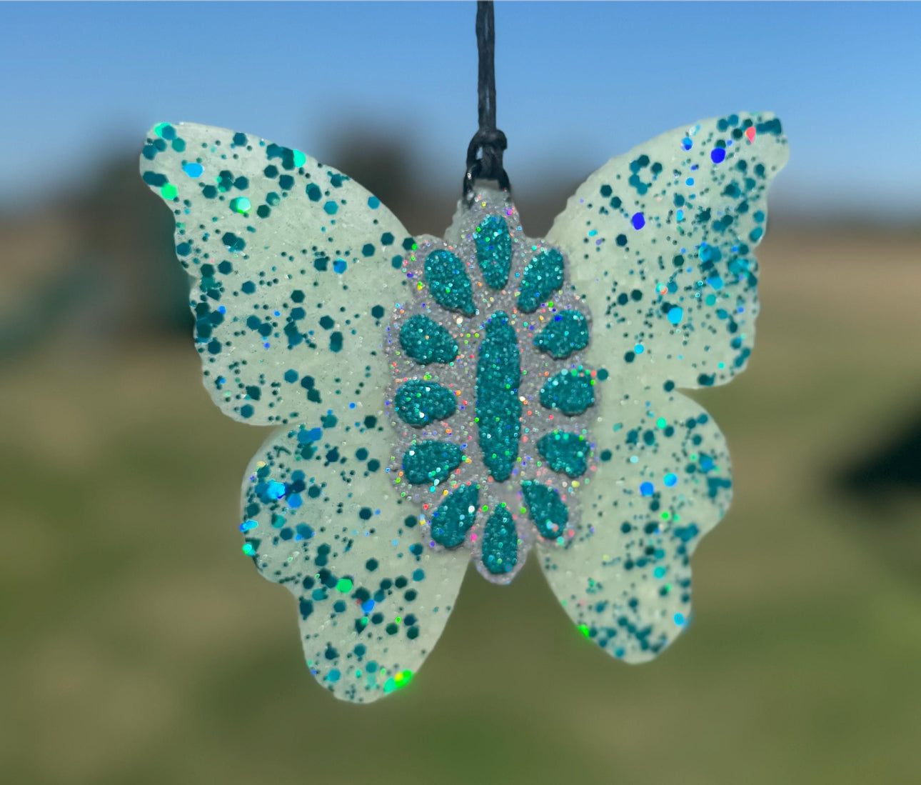 Butterfly with Squash Blossom