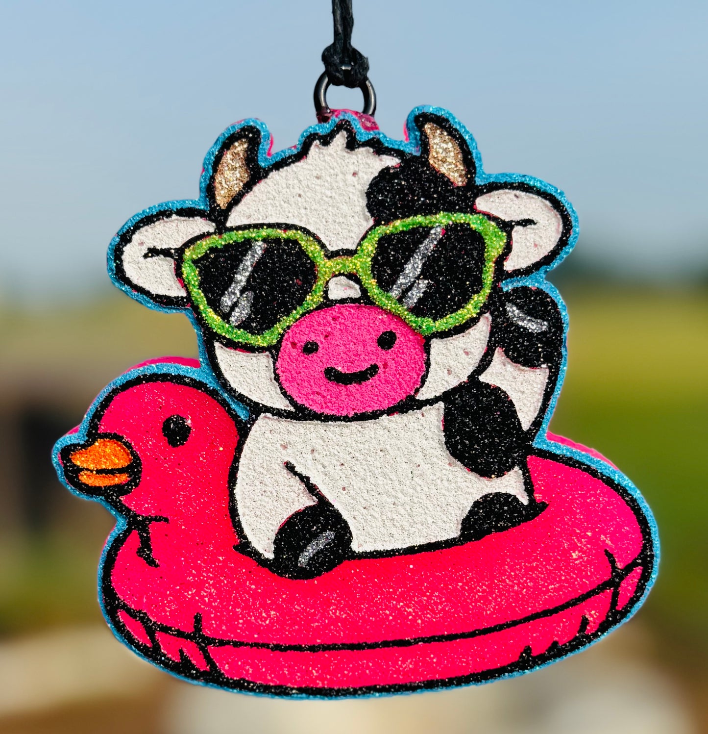 Cow in duck Floatie