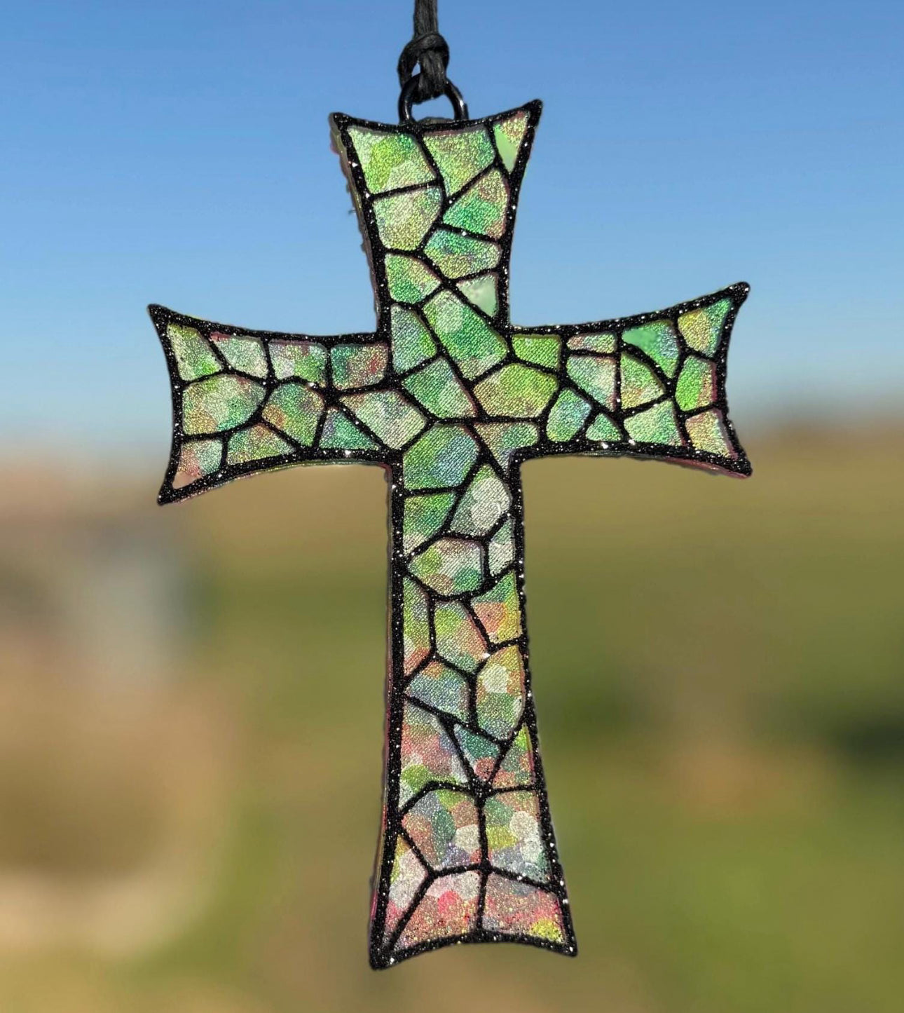 Stained Glass Cross