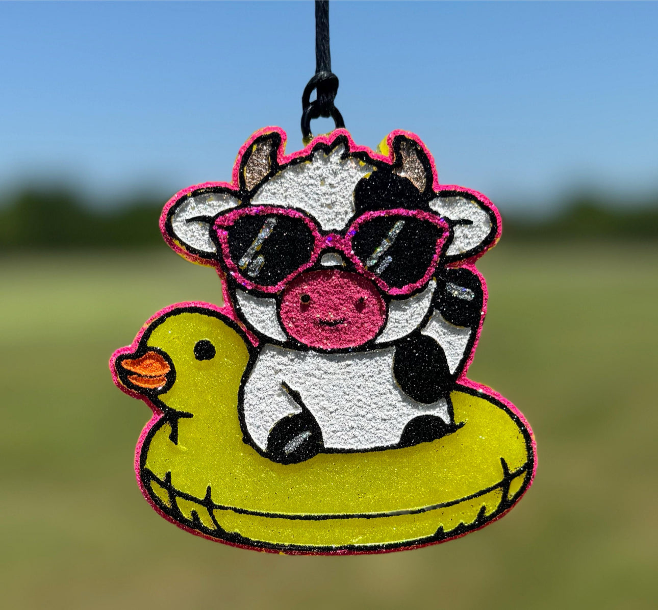 Cow in duck Floatie