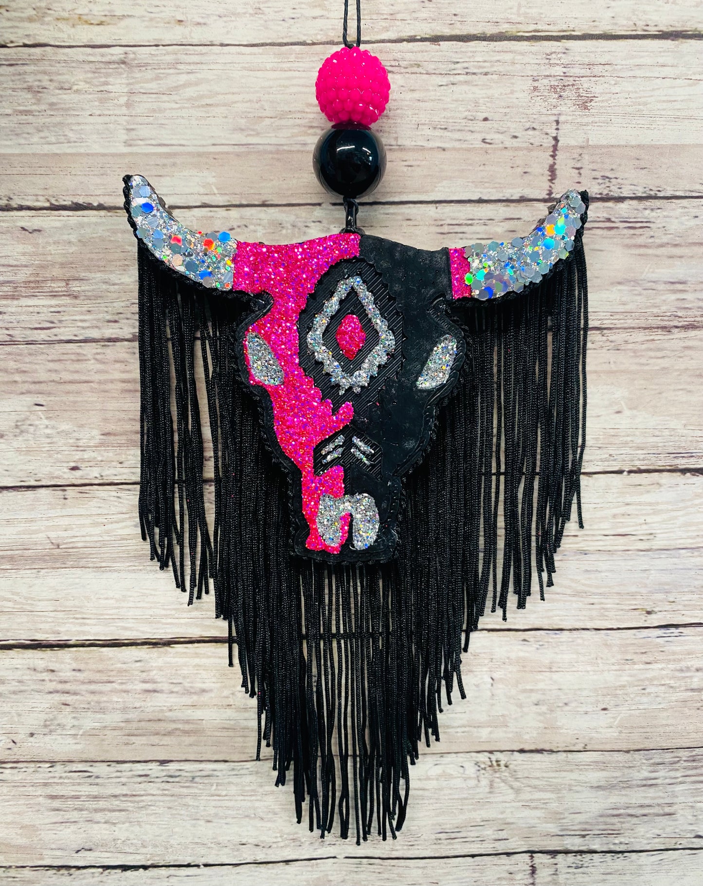 Aztec Bull Skull- Medium Size