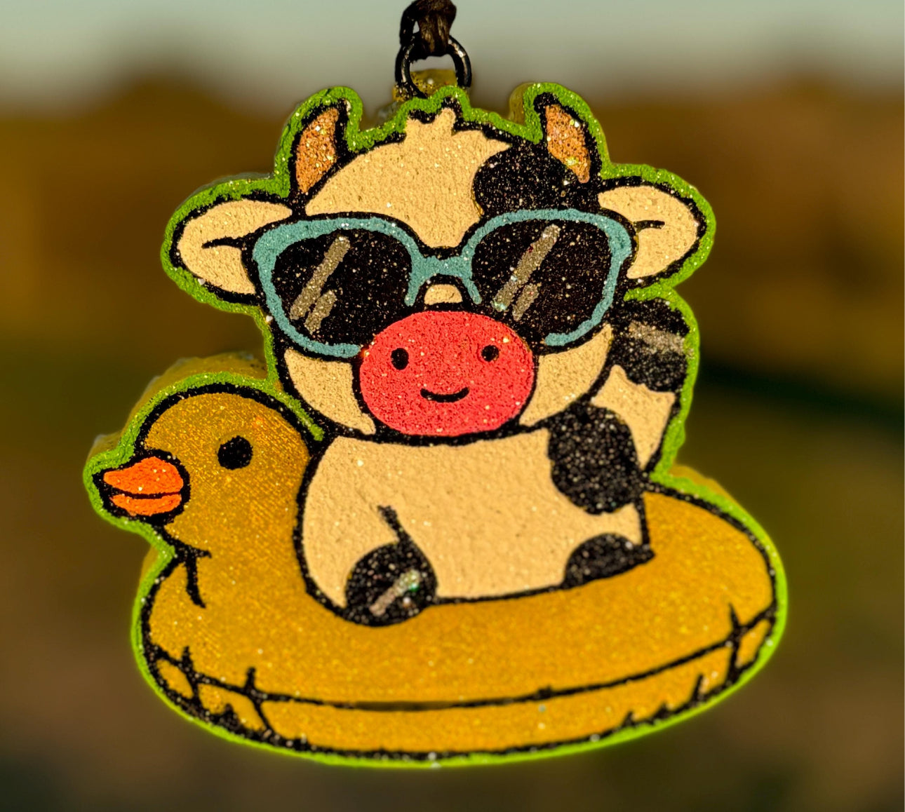 Cow in duck Floatie