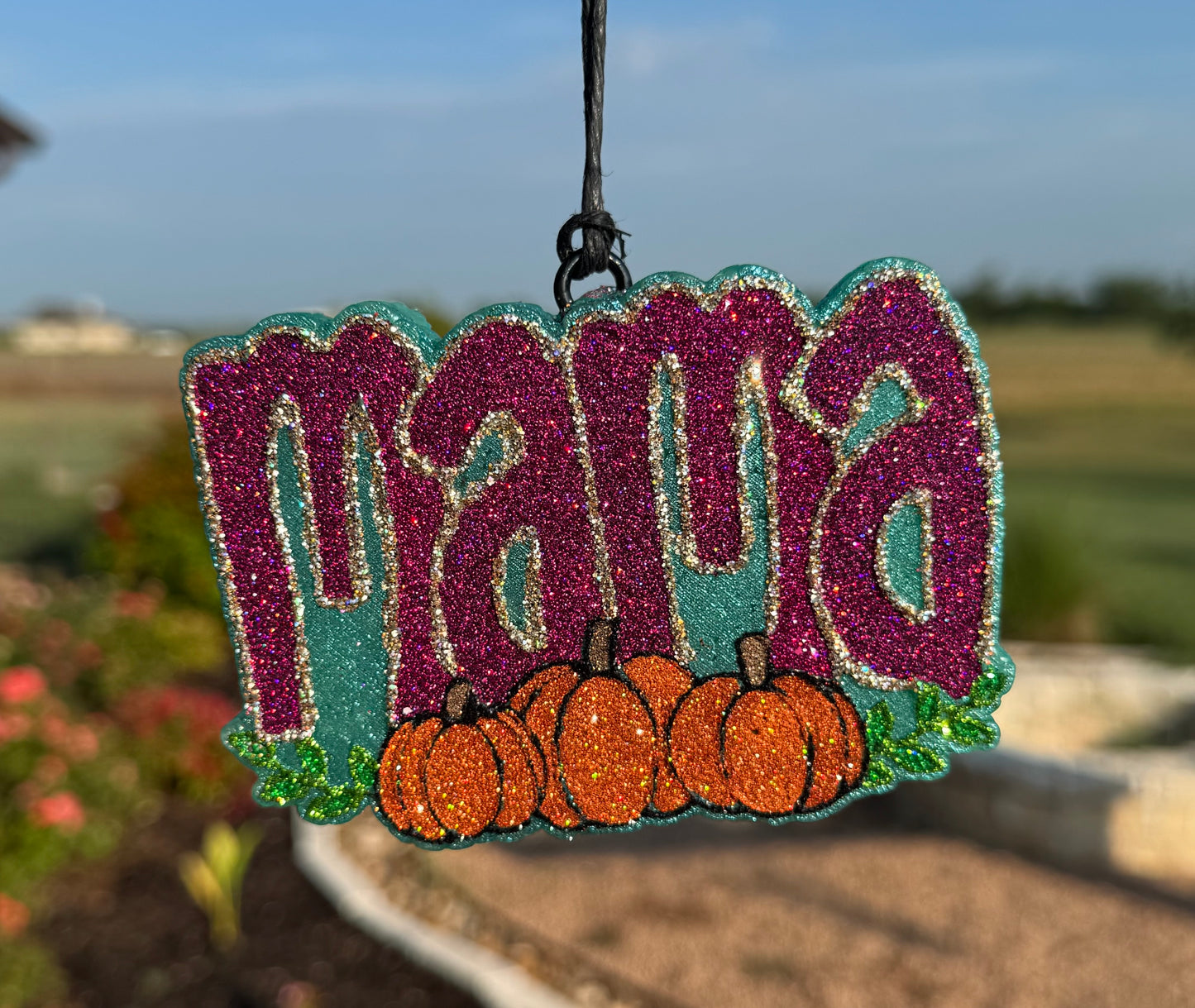 Mama with Pumpkins