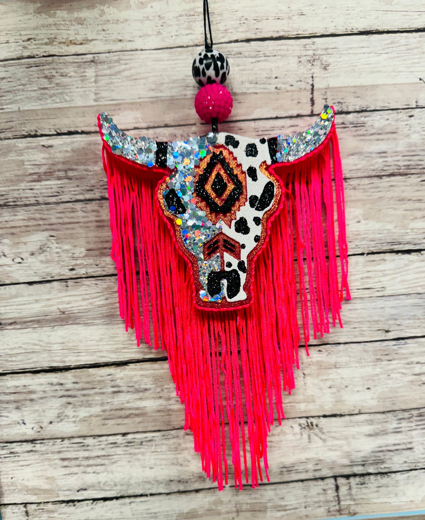 Aztec Bull Skull- Medium Size