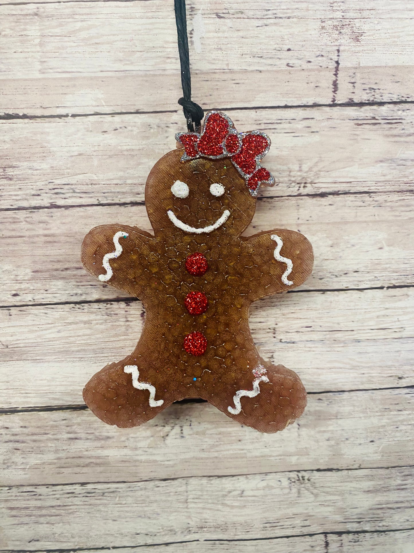 Gingerbread Girl with Bow