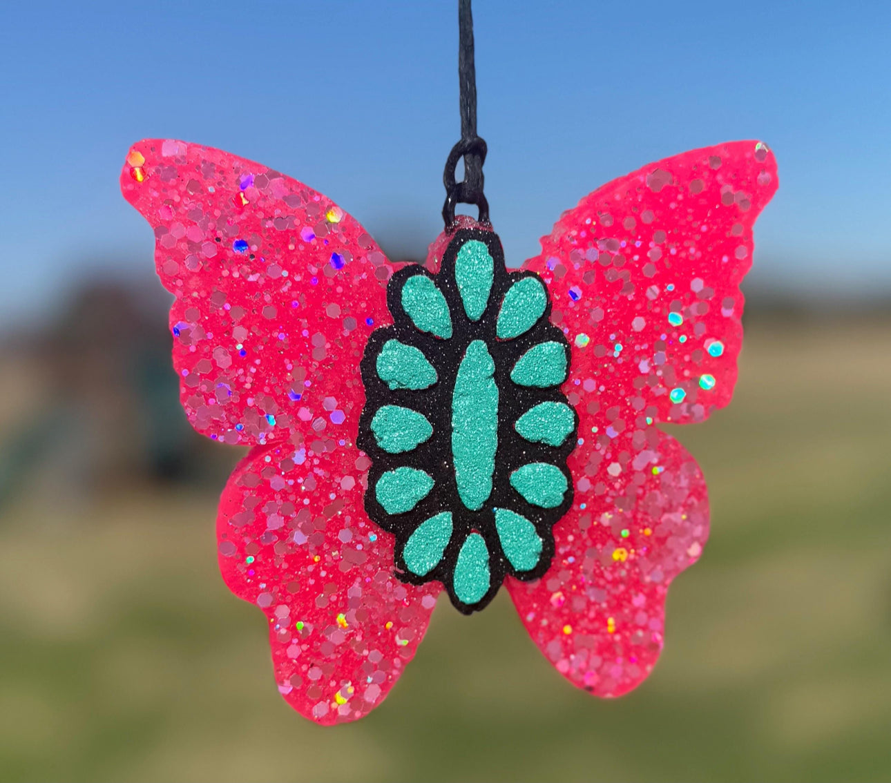 Butterfly with Squash Blossom