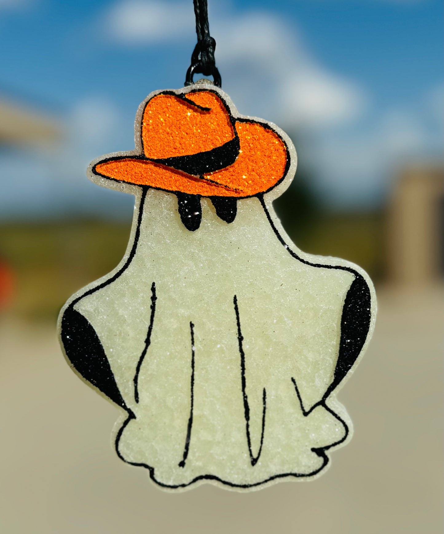 Ghost with Cowboy hat