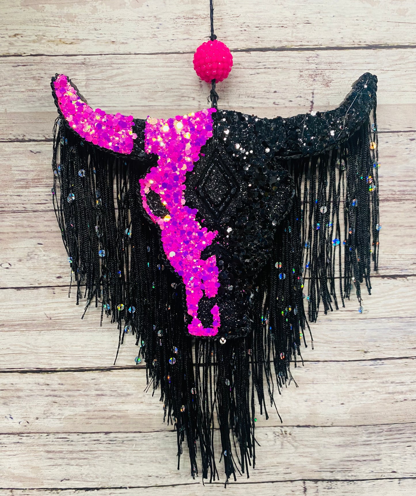 Aztec Bull Skull-Large Size