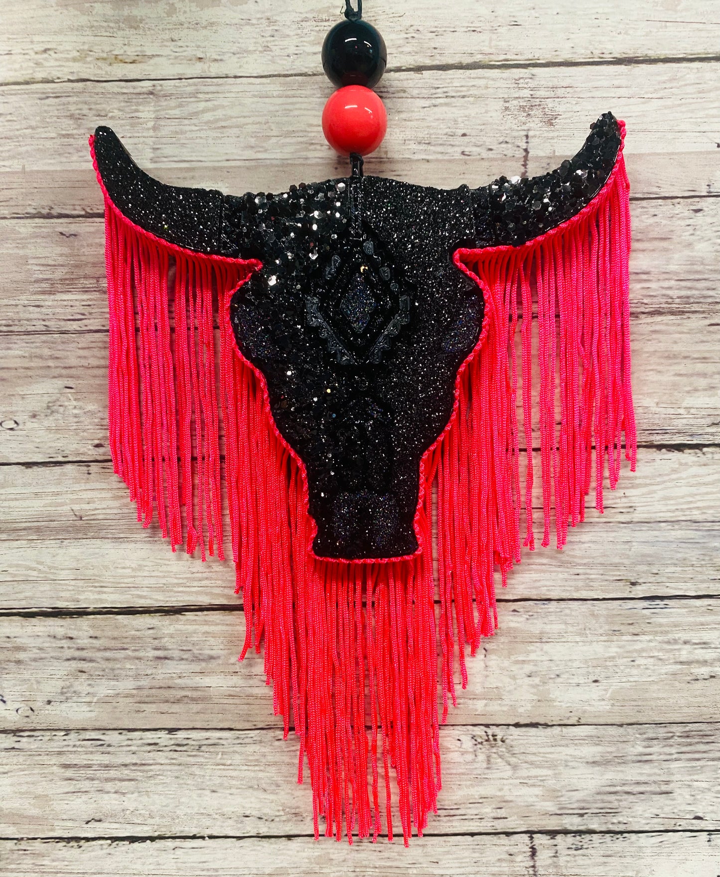 Aztec Bull Skull-Large Size