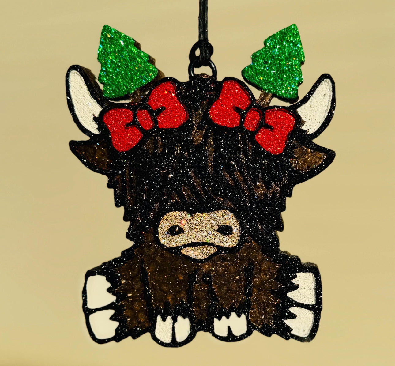 Highland with Christmas Trees