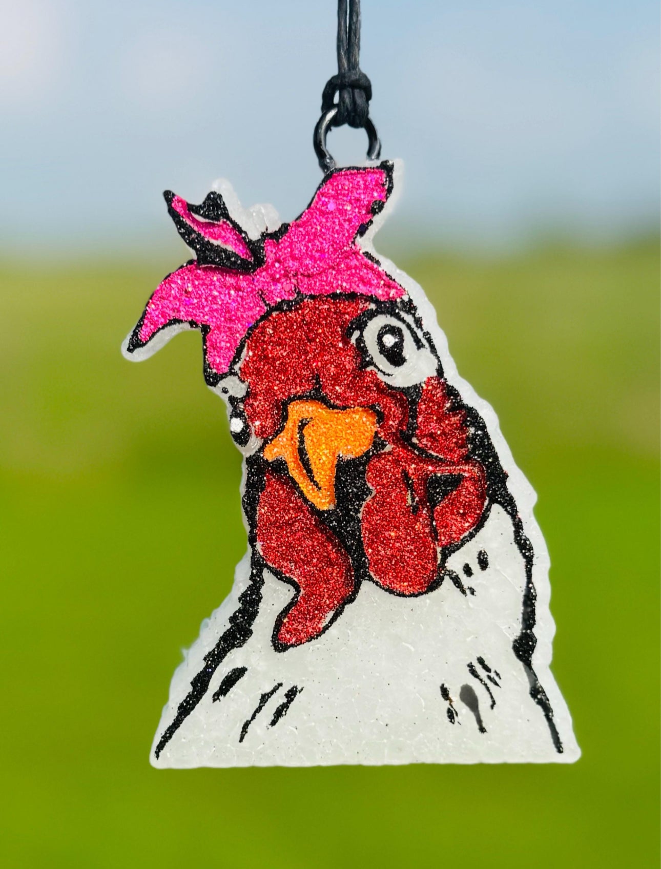 Chicken with Bow