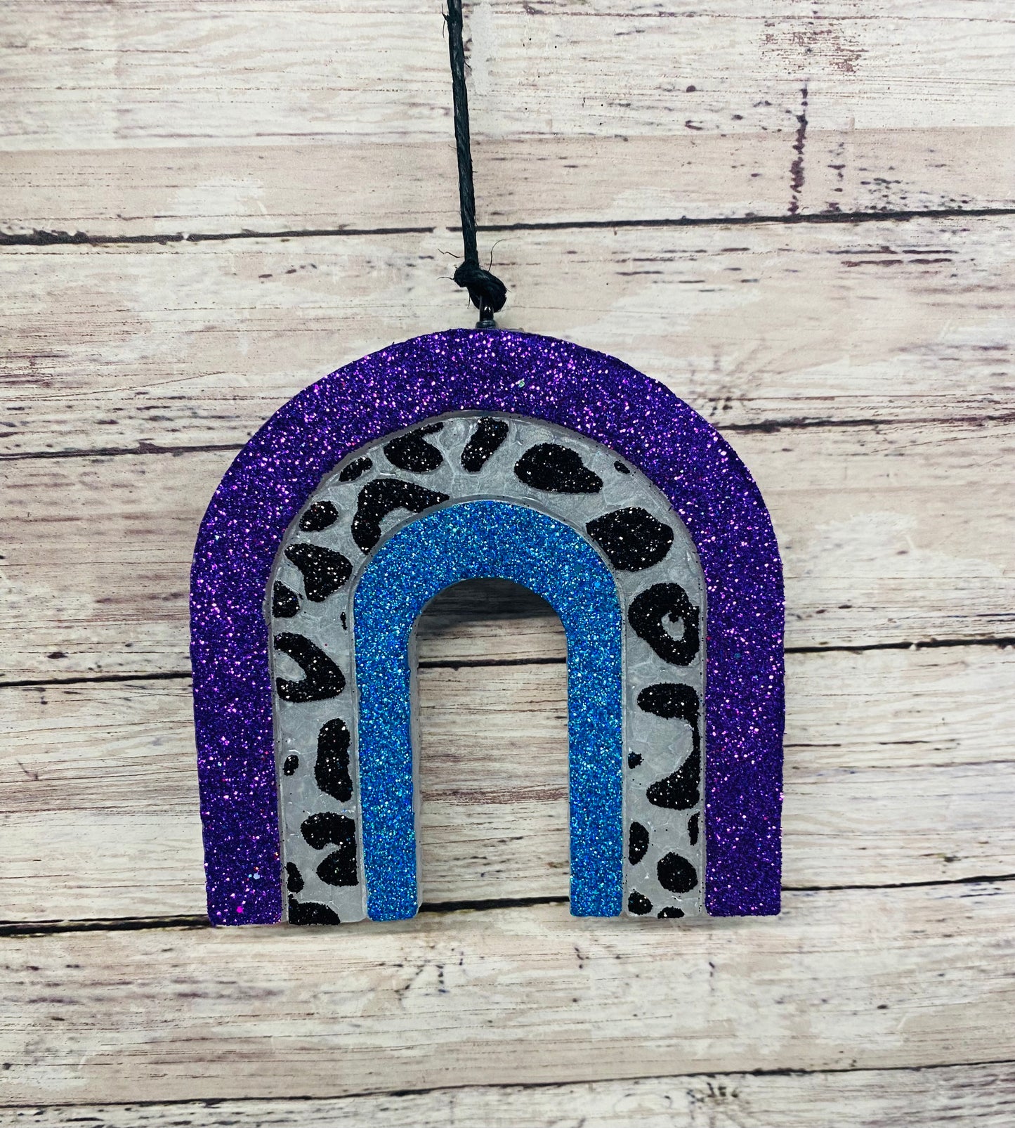 Boho Rainbow with Cheetah Print