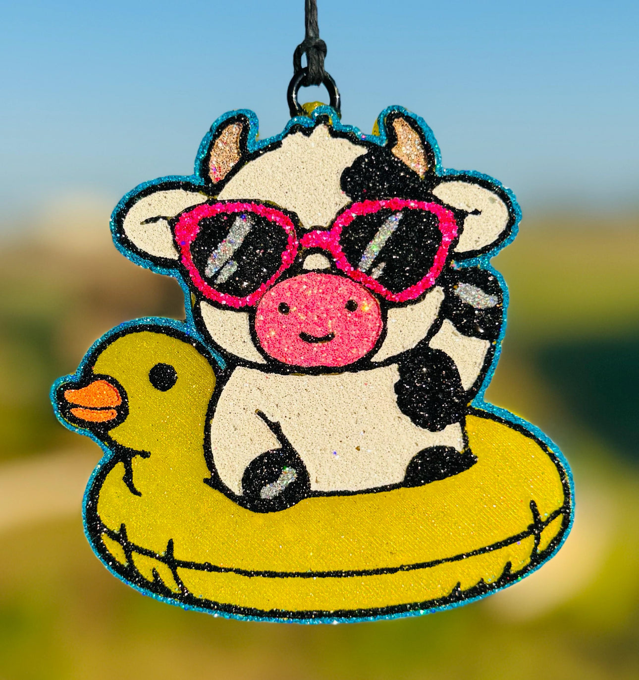 Cow in duck Floatie