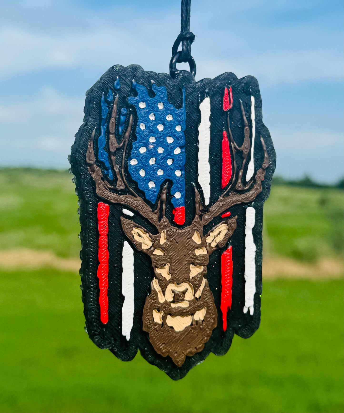 Flag with Deer