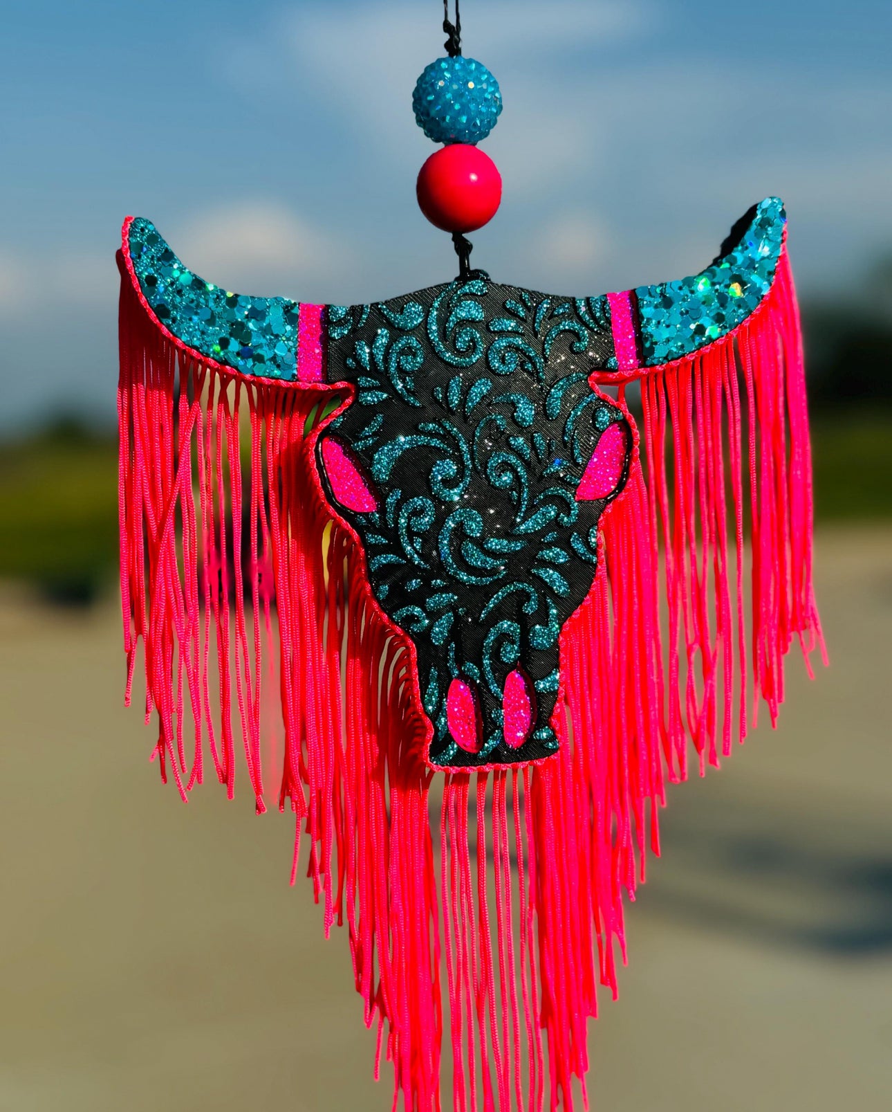 Aztec Bull (Large) with Tooled Design