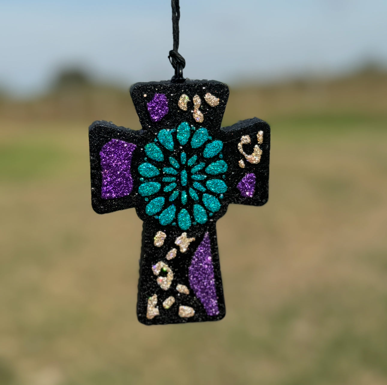 Cross with Squash Blossom
