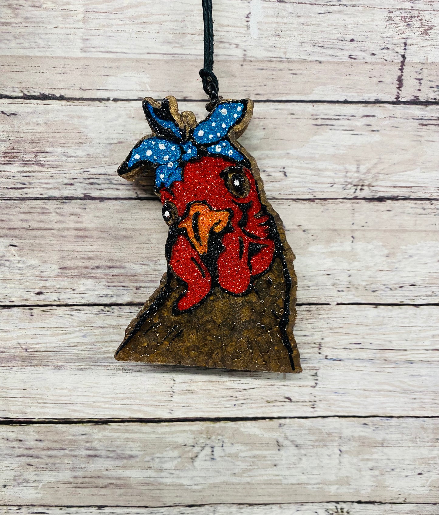 Chicken with Bow
