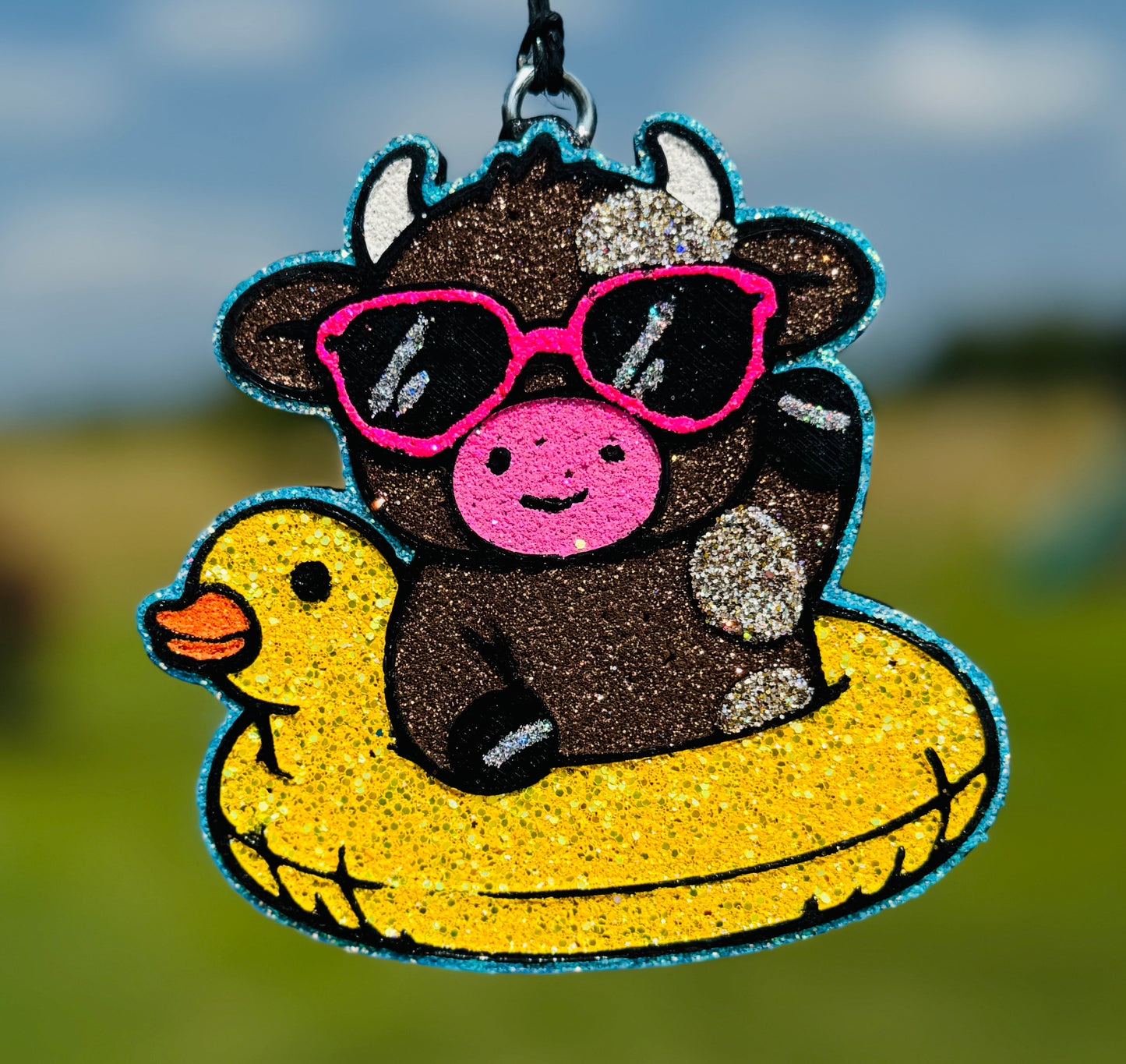Cow in duck Floatie