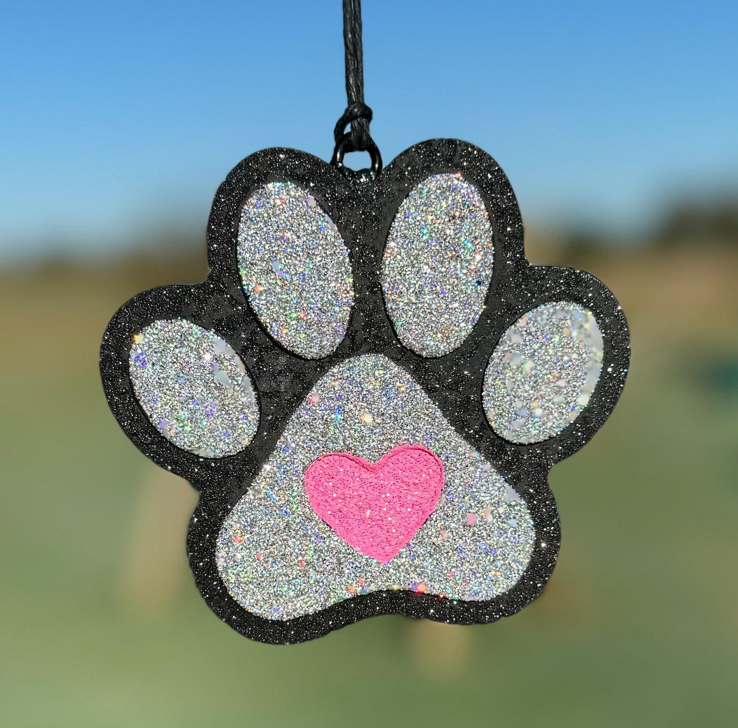 Paw Print with Heart