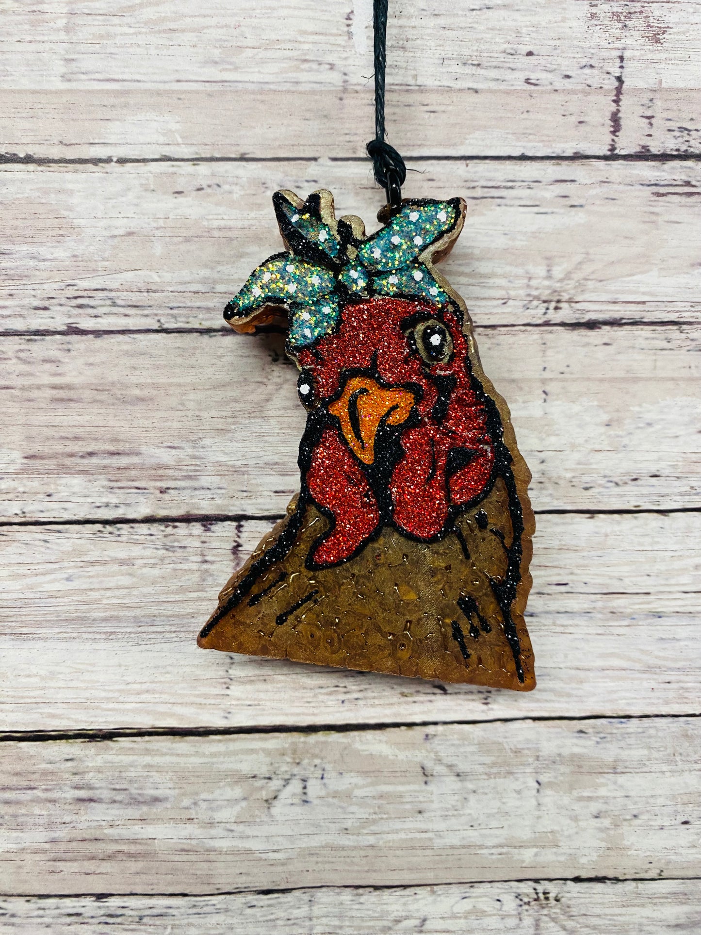 Chicken with Bow
