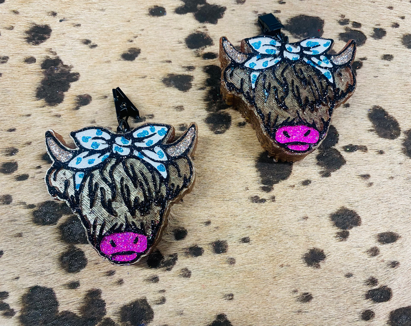 Highland Cow Vent Clip (Set of 2)