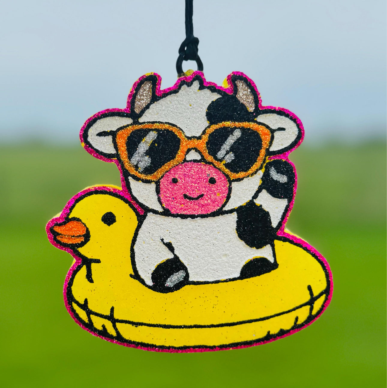 Cow in duck Floatie