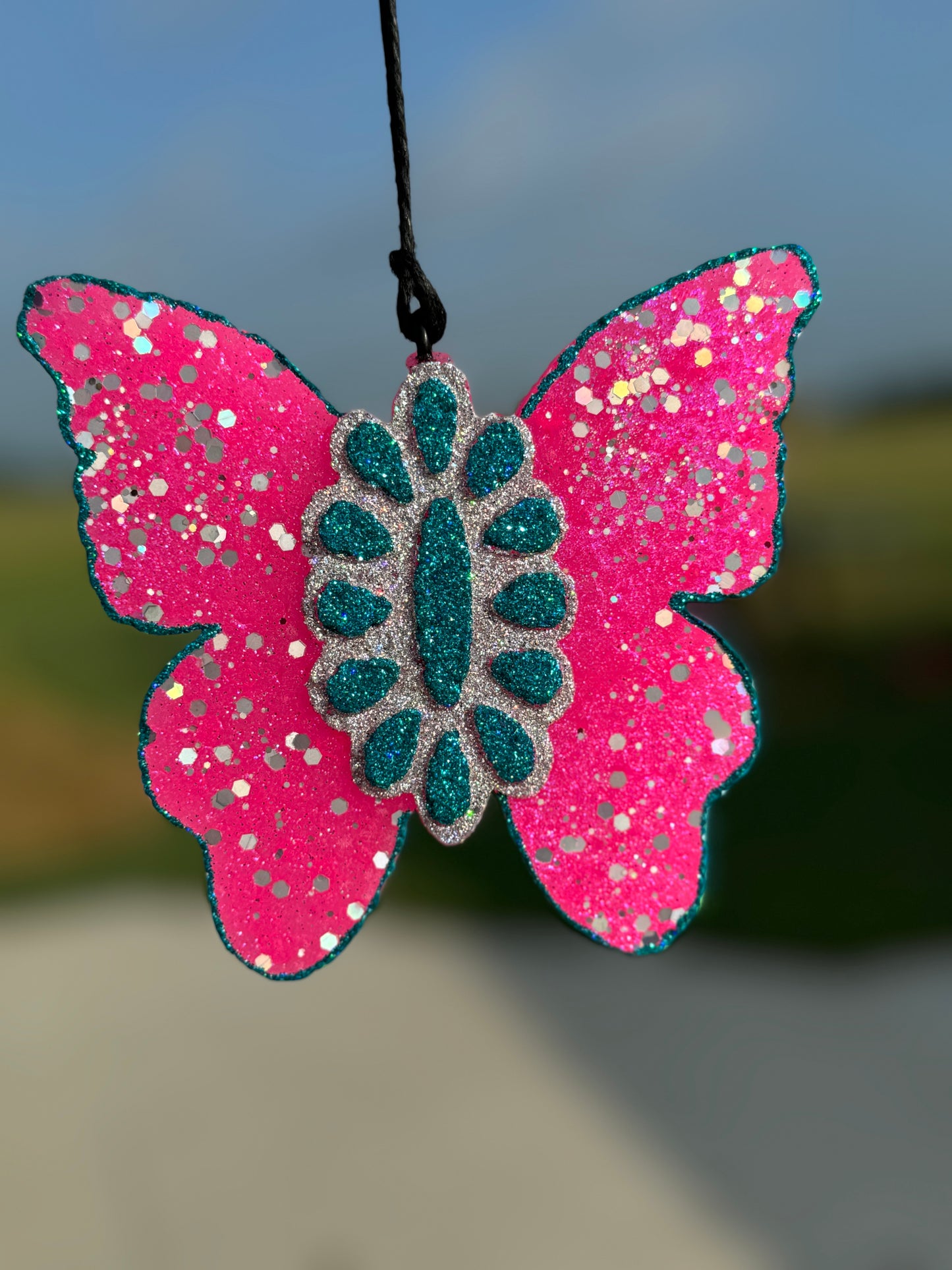 Butterfly with Squash Blossom