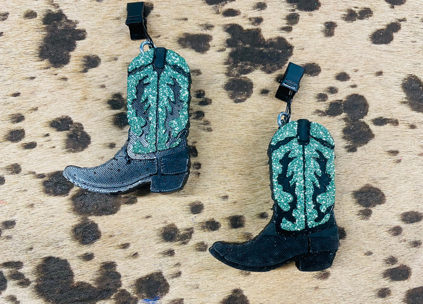 Cowboy Boot Vent Clips-2 clips