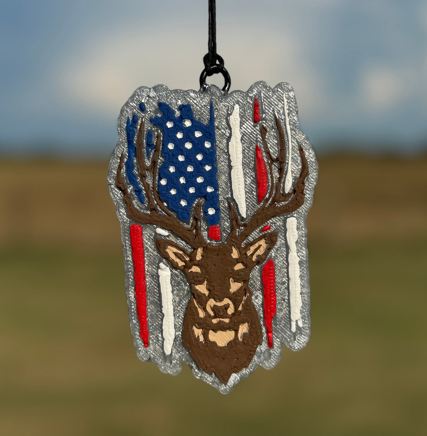 Flag with Deer