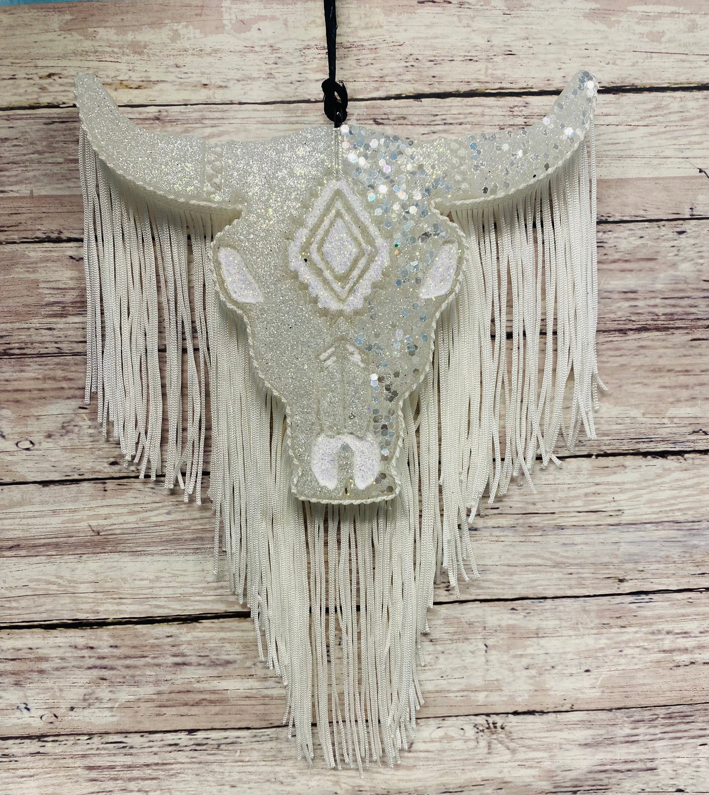 Aztec Bull Skull-Large Size