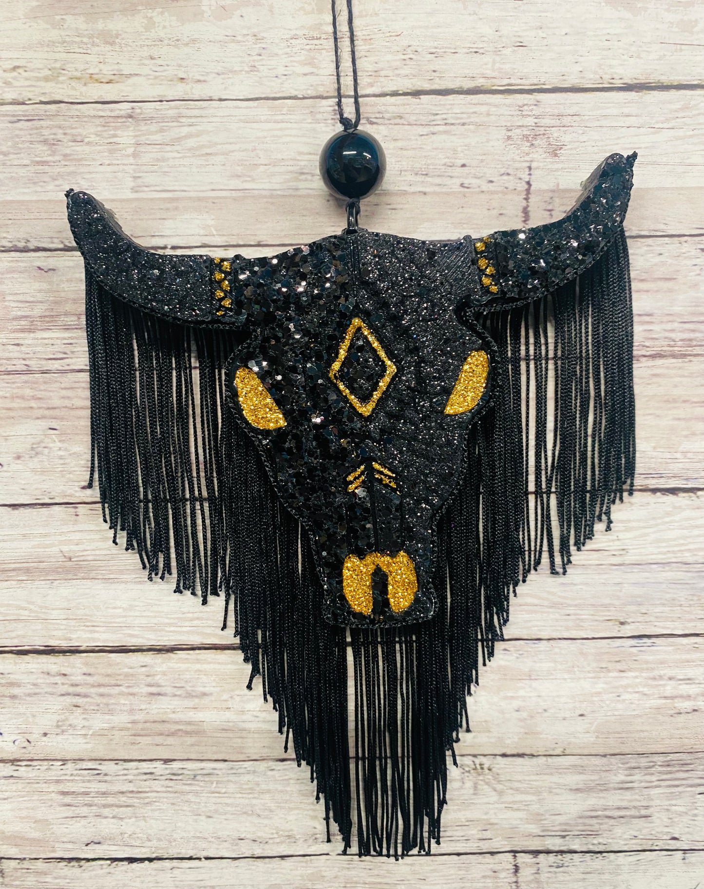 Aztec Bull Skull-Large Size