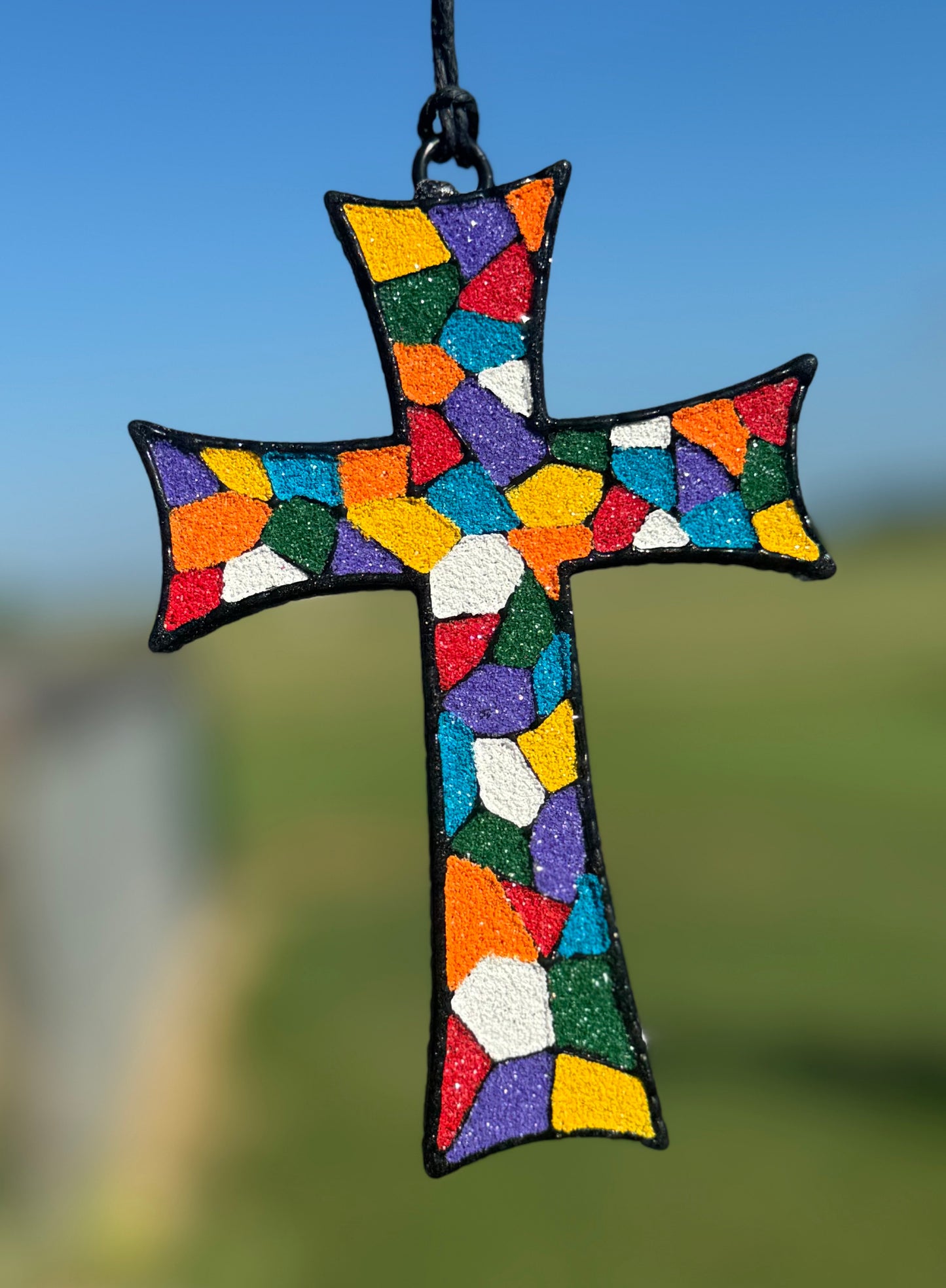 Stained Glass Cross