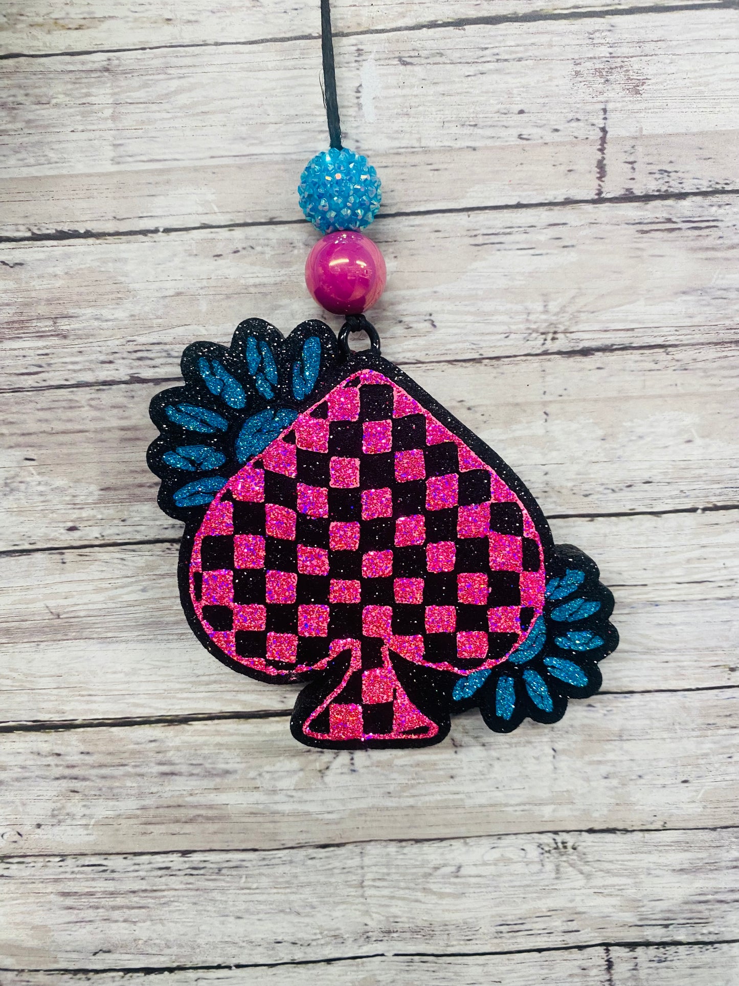 Punchy Checkered Spade