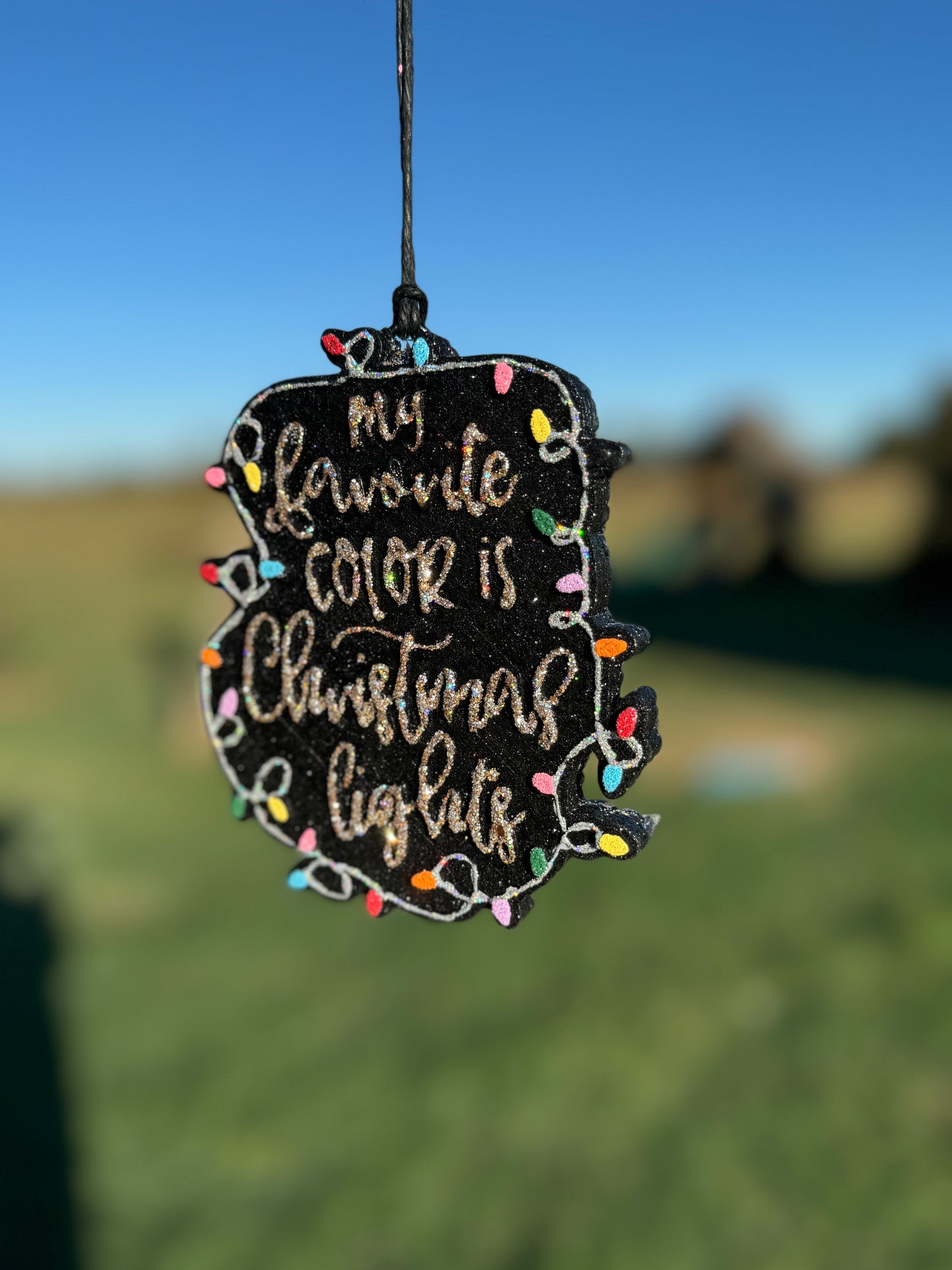 RTS My Favorite Color is Christmas Lights- Country Christmas Scent