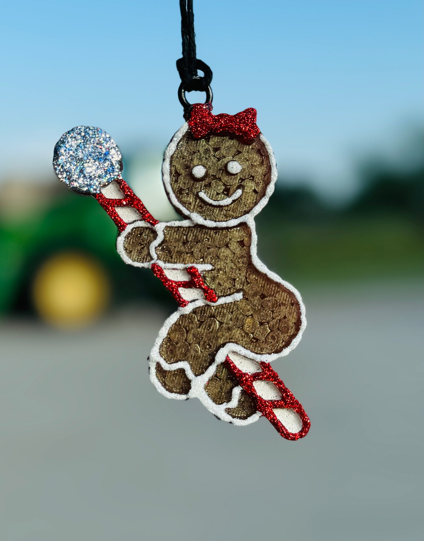 Gingerbread Girl on Pole