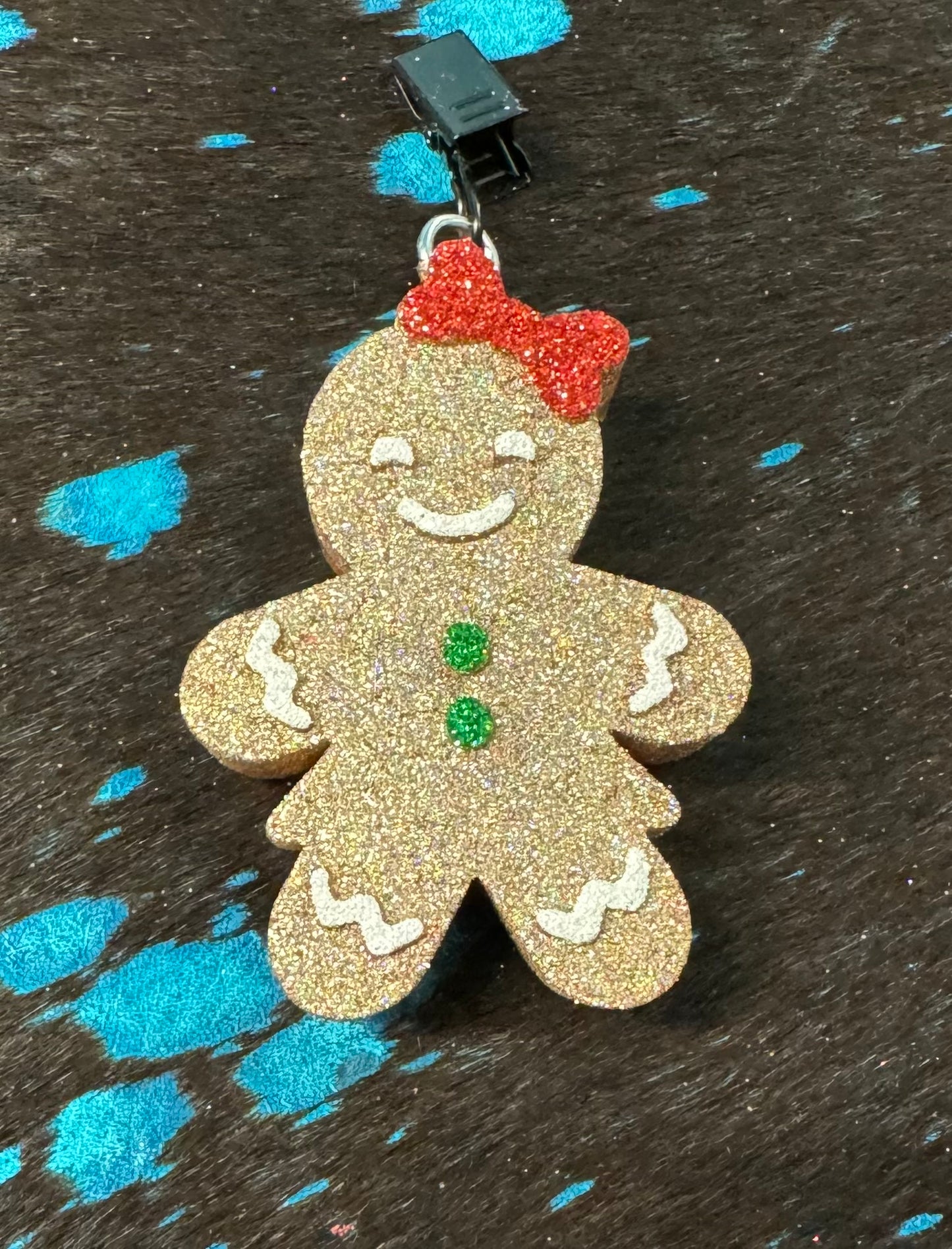 Gingerbread Man & Girl Vent Clips