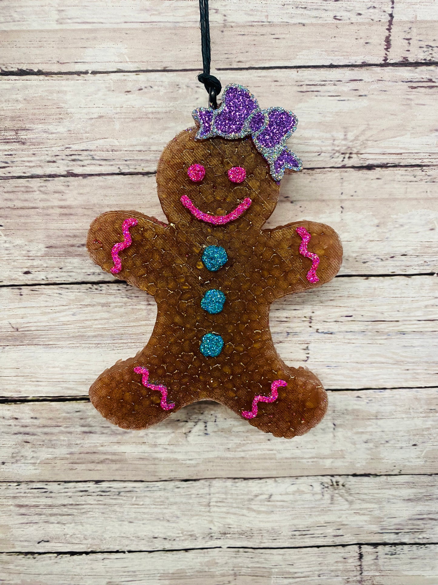 Gingerbread Girl with Bow