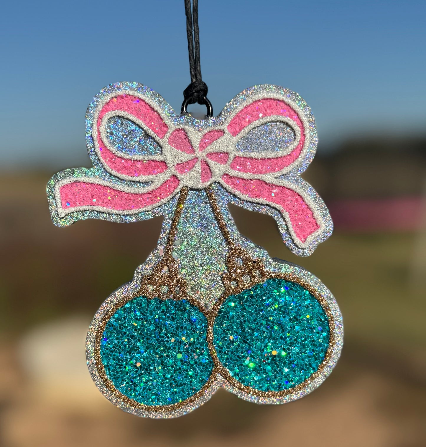 RTS Ornaments with Bow- Butt Naked Scent