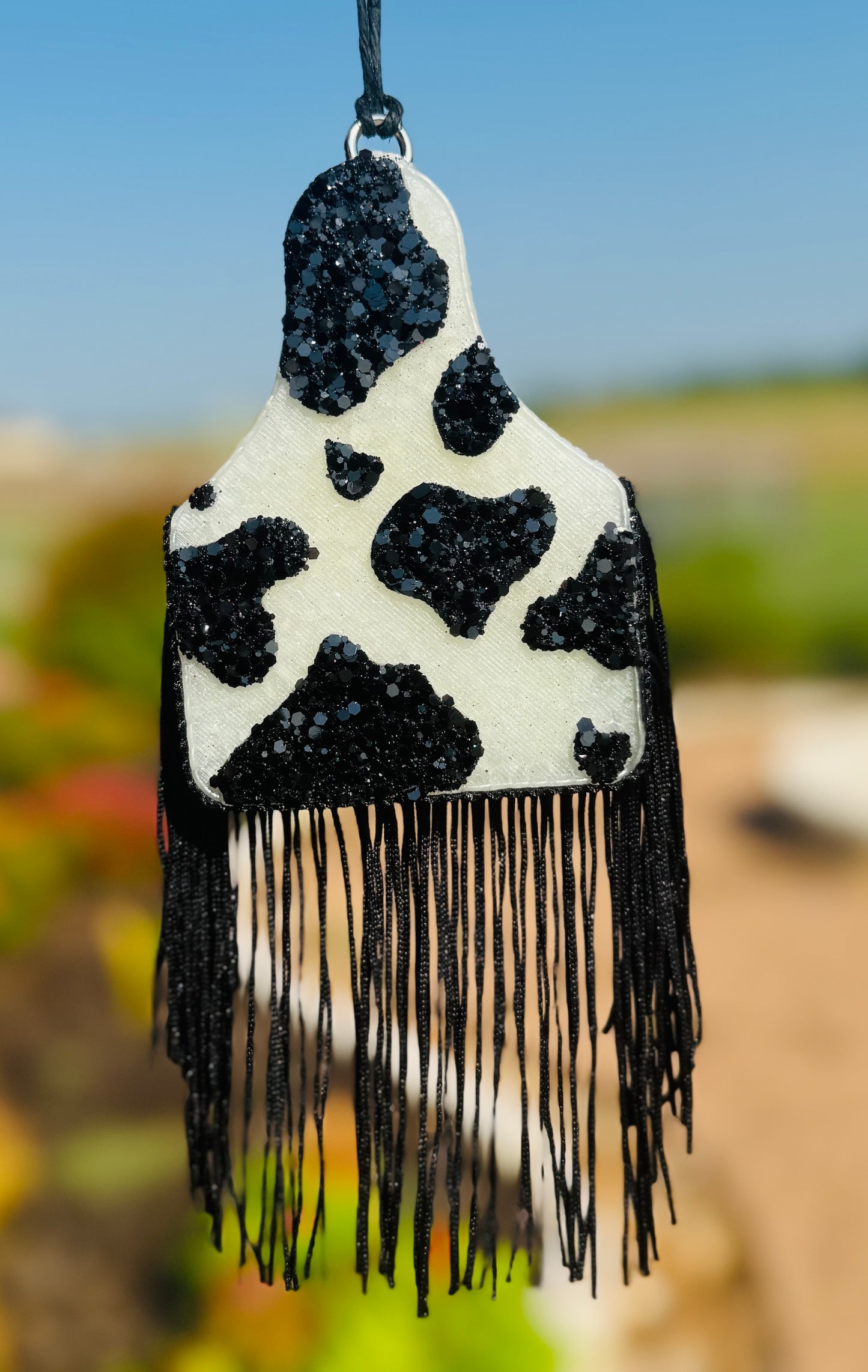 Ear Tag- Cow Print