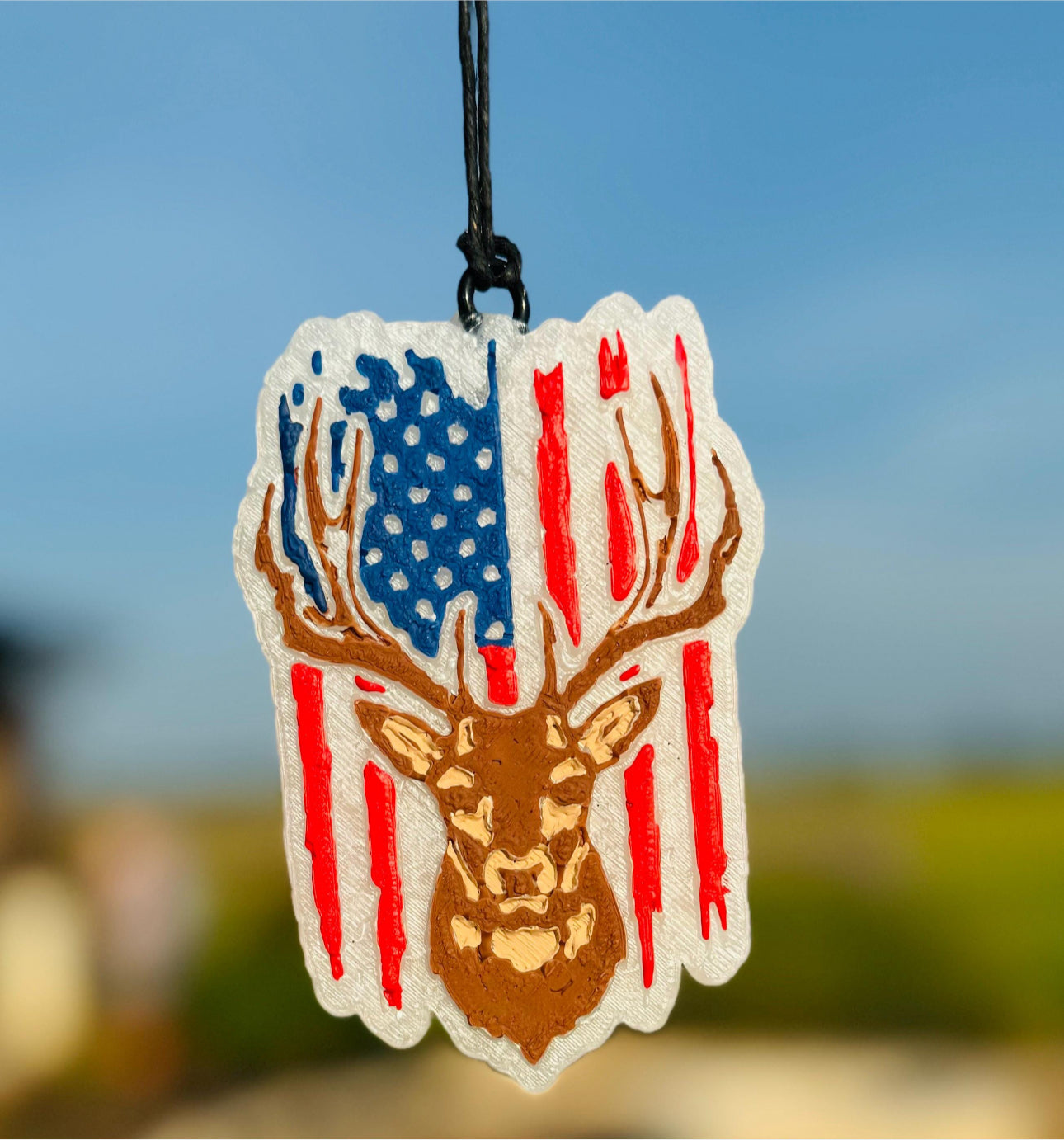 Flag with Deer