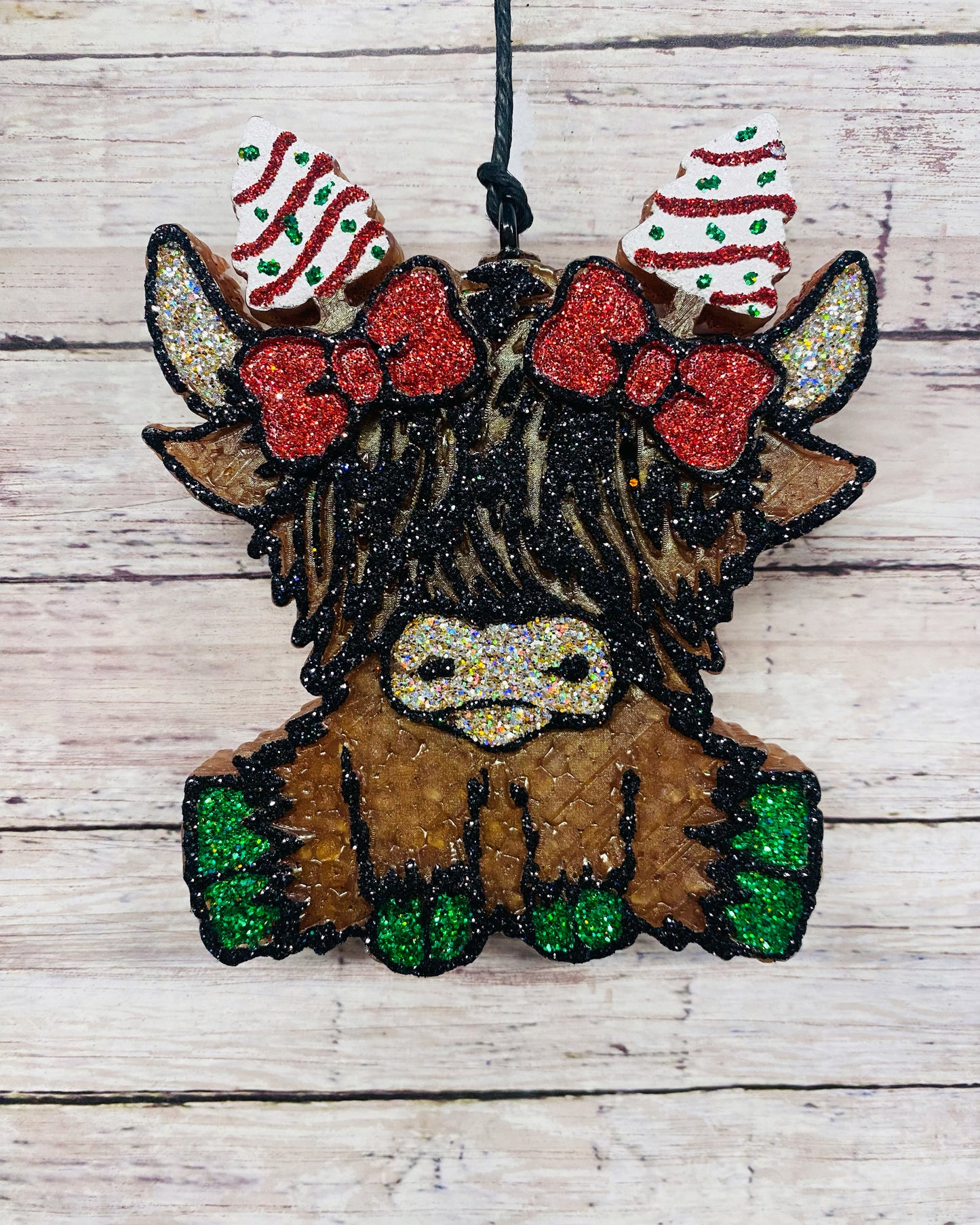 Highland with Christmas Trees