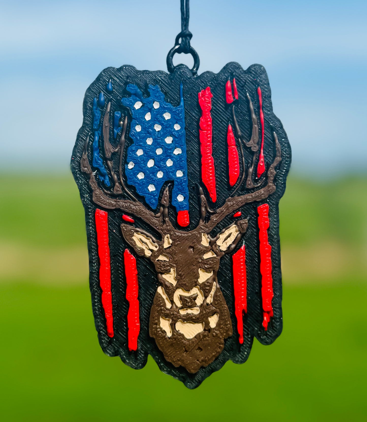 Flag with Deer
