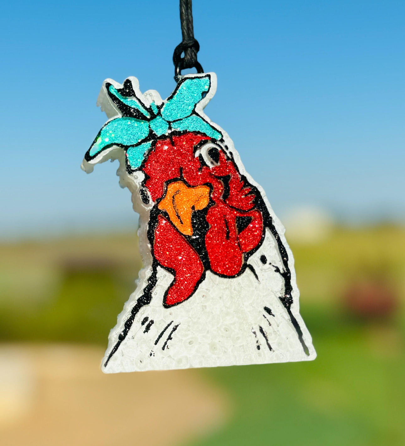 Chicken with Bow