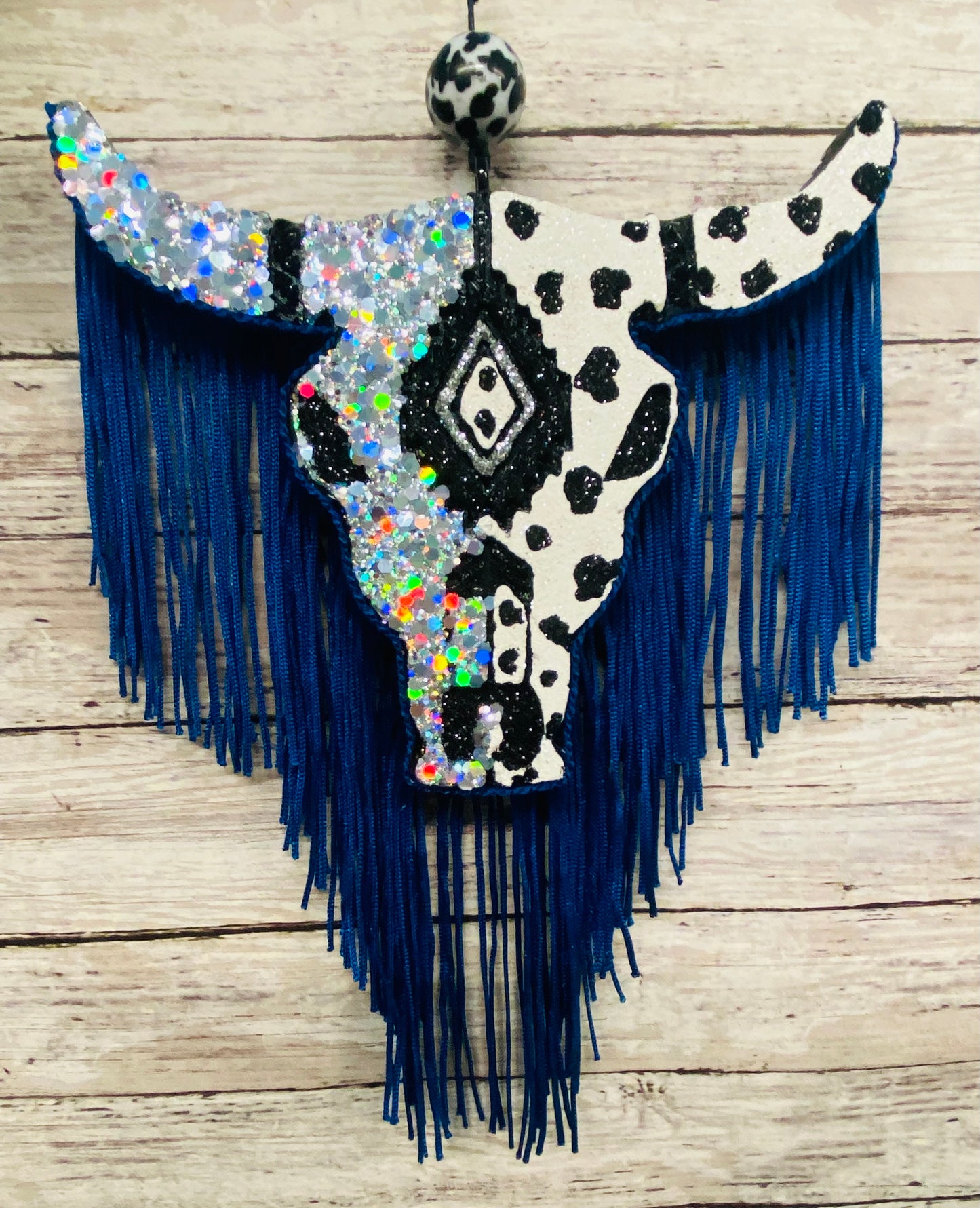 Aztec Bull Skull-Large Size
